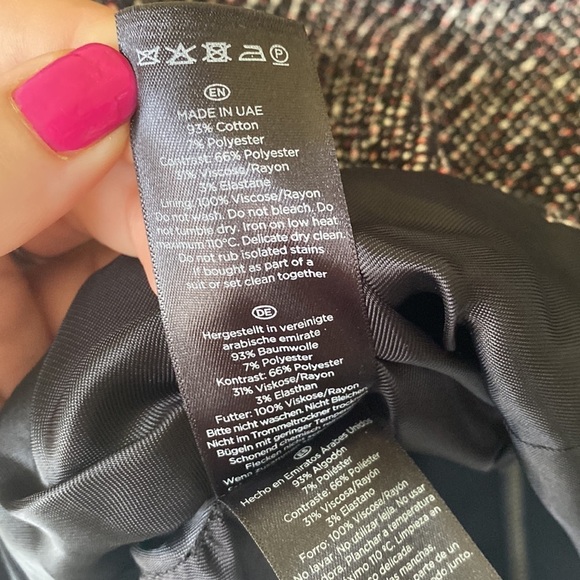 NWT Hobbs London Darla Jacket tweed zip up jacket - Picture 6 of 8